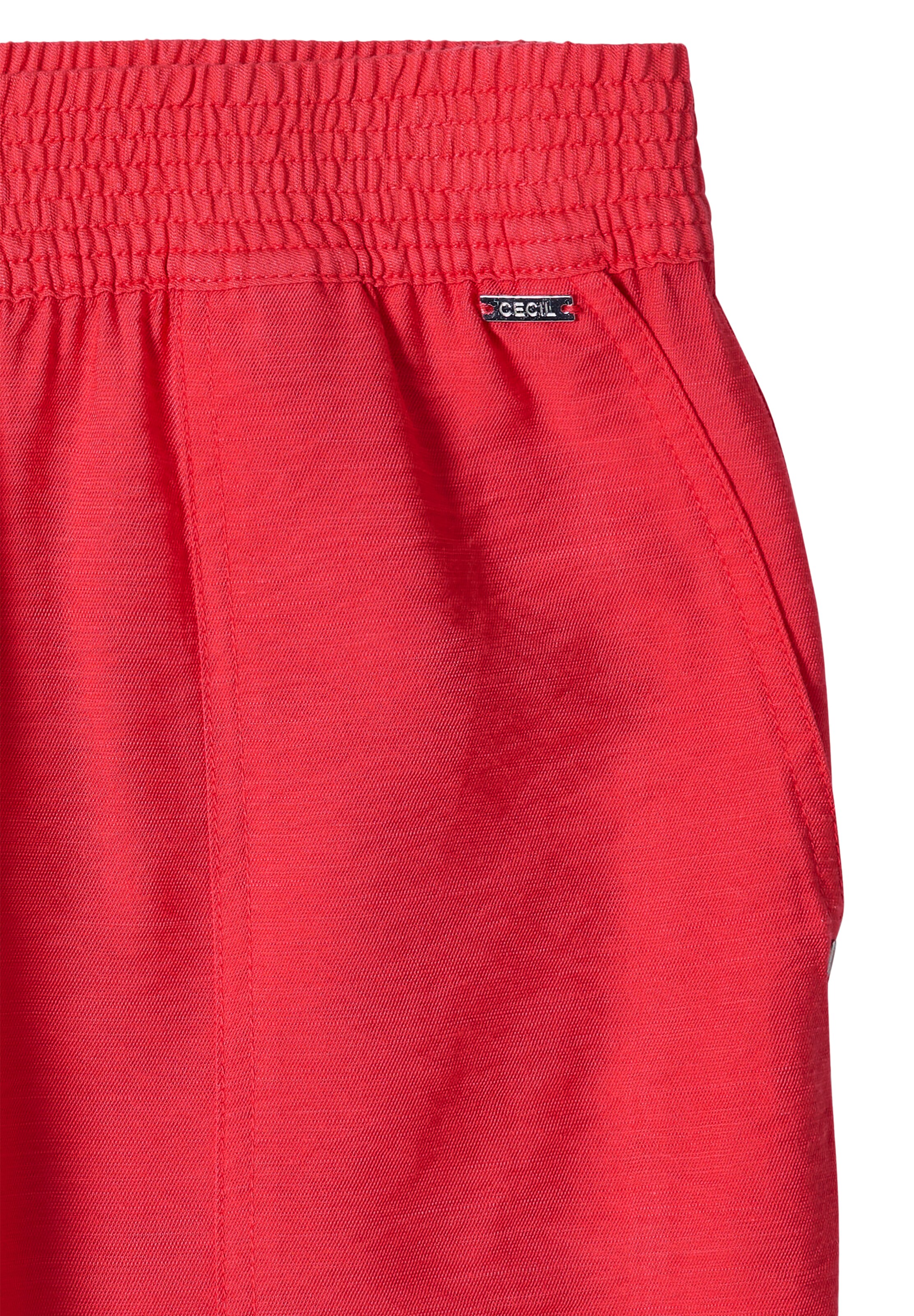 CECIL Slimfit Hose in Orange