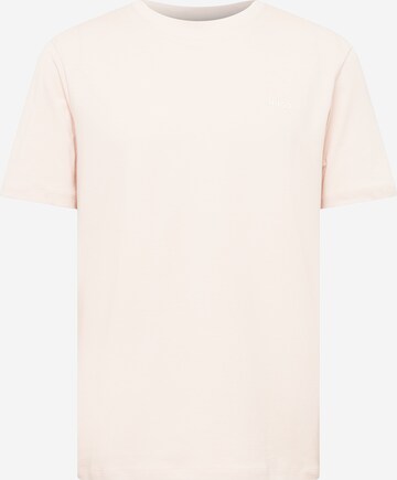 HUGO T-Shirt 'Dero' in Pink: predná strana