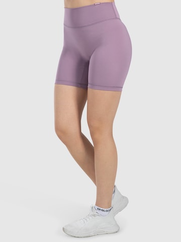 Smilodox Slim fit Sports trousers ' Etty ' in Purple