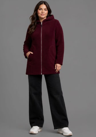POLARINO Fleece Jacket in Red