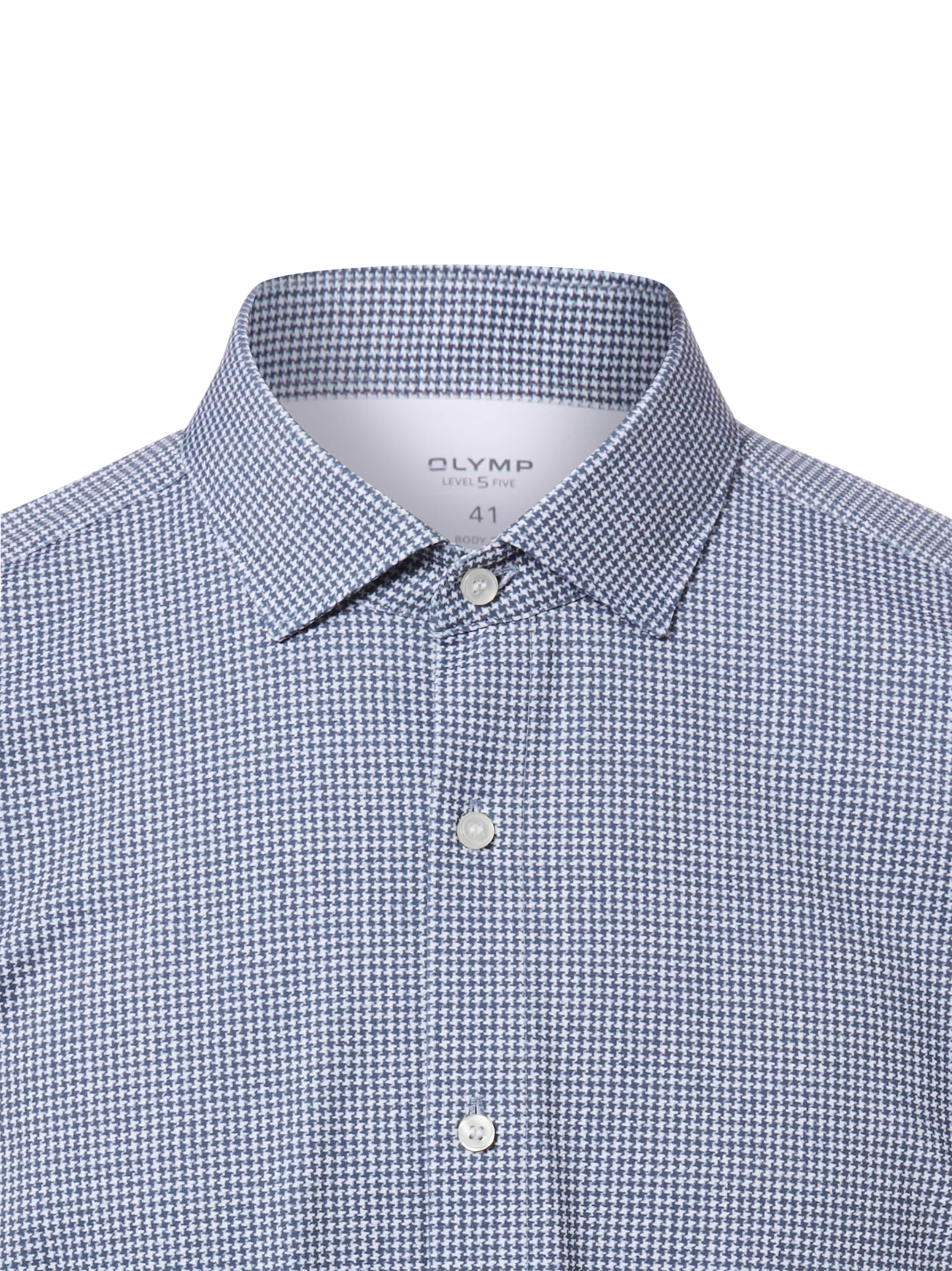 OLYMP Slim Fit Hemd in Blau