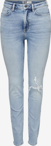 Skinny Jean 'Erica' JDY en bleu : devant