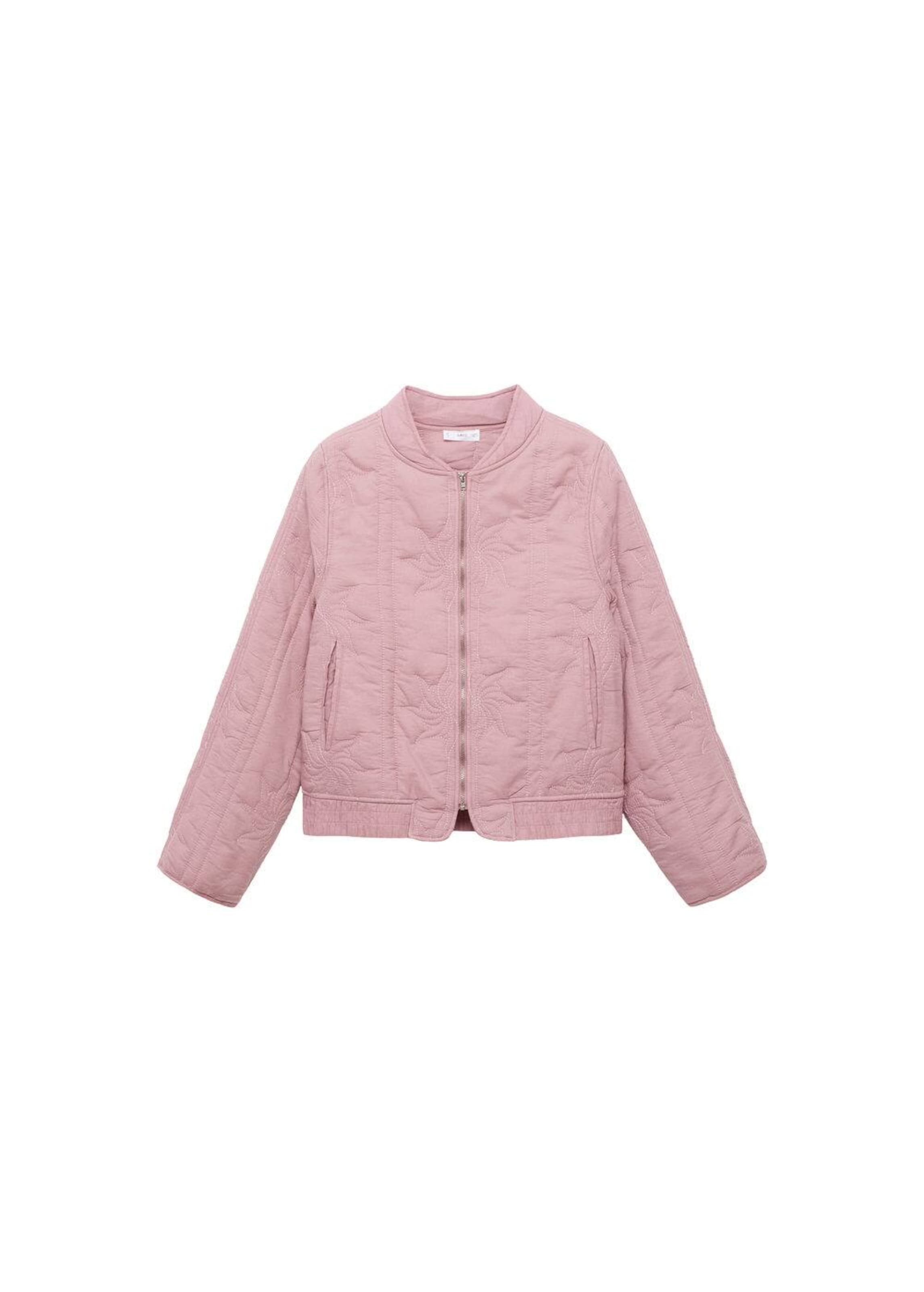 MANGO TEEN Jacke 'Idoia' in Pink: Vorderseite