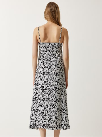 Happiness İstanbul Καλοκαιρινό φόρεμα σε μαύρο