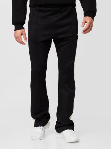 DIESEL Regular Pants 'ZAMPER' in Black: front