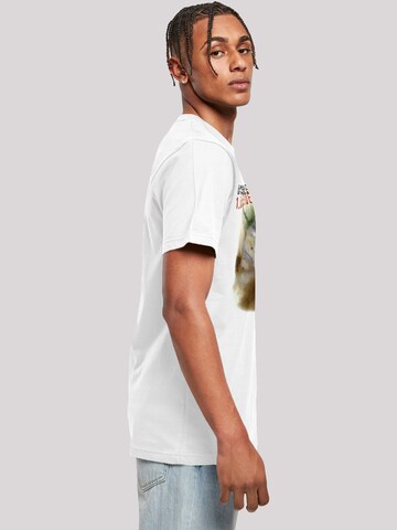 F4NT4STIC Shirt 'David Bowie Outside Album Cover' in Wit