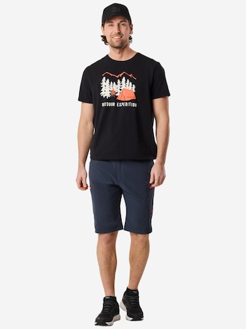 SWEDEMOUNT Regular Outdoorbroek 'Glittertind' in Grijs