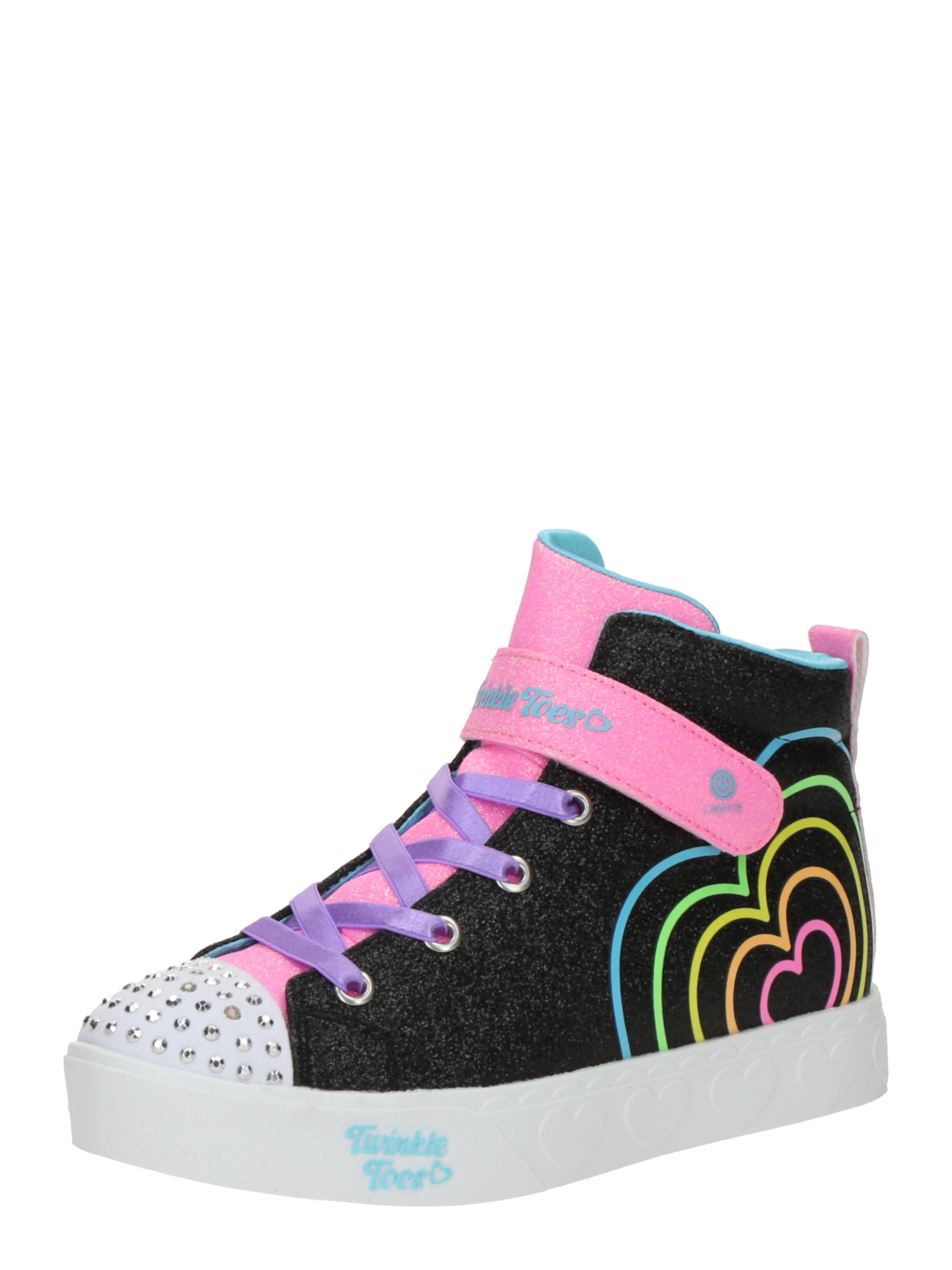 Sneaker 'HEART STEPS' di SKECHERS in nero: frontale