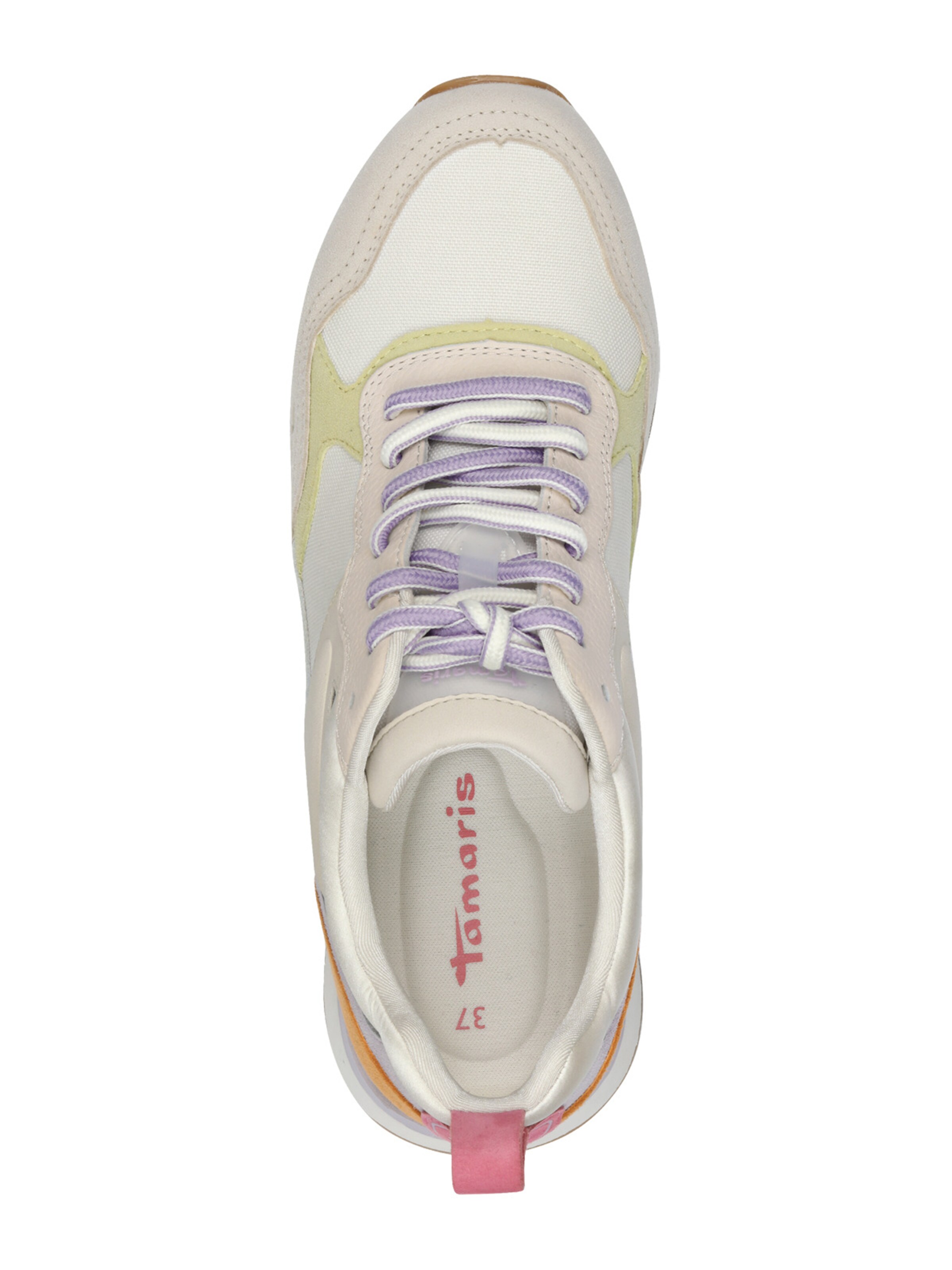 Sneaker bassa di Tamaris in beige