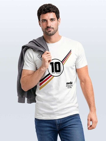 Neverless Shirt 'Number 10' in White