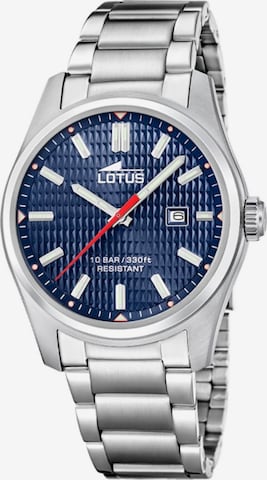 Lotus Analoog horloge 'Watch Acero Clasico' in Blauw: voorkant