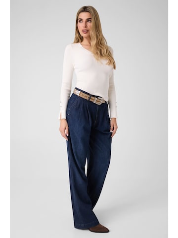 GUESS Pullover 'Ellie' in Weiß