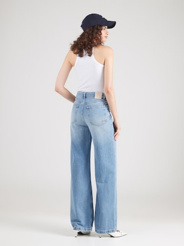 Wide Leg Jean 'C_MARLENE' BOSS en bleu
