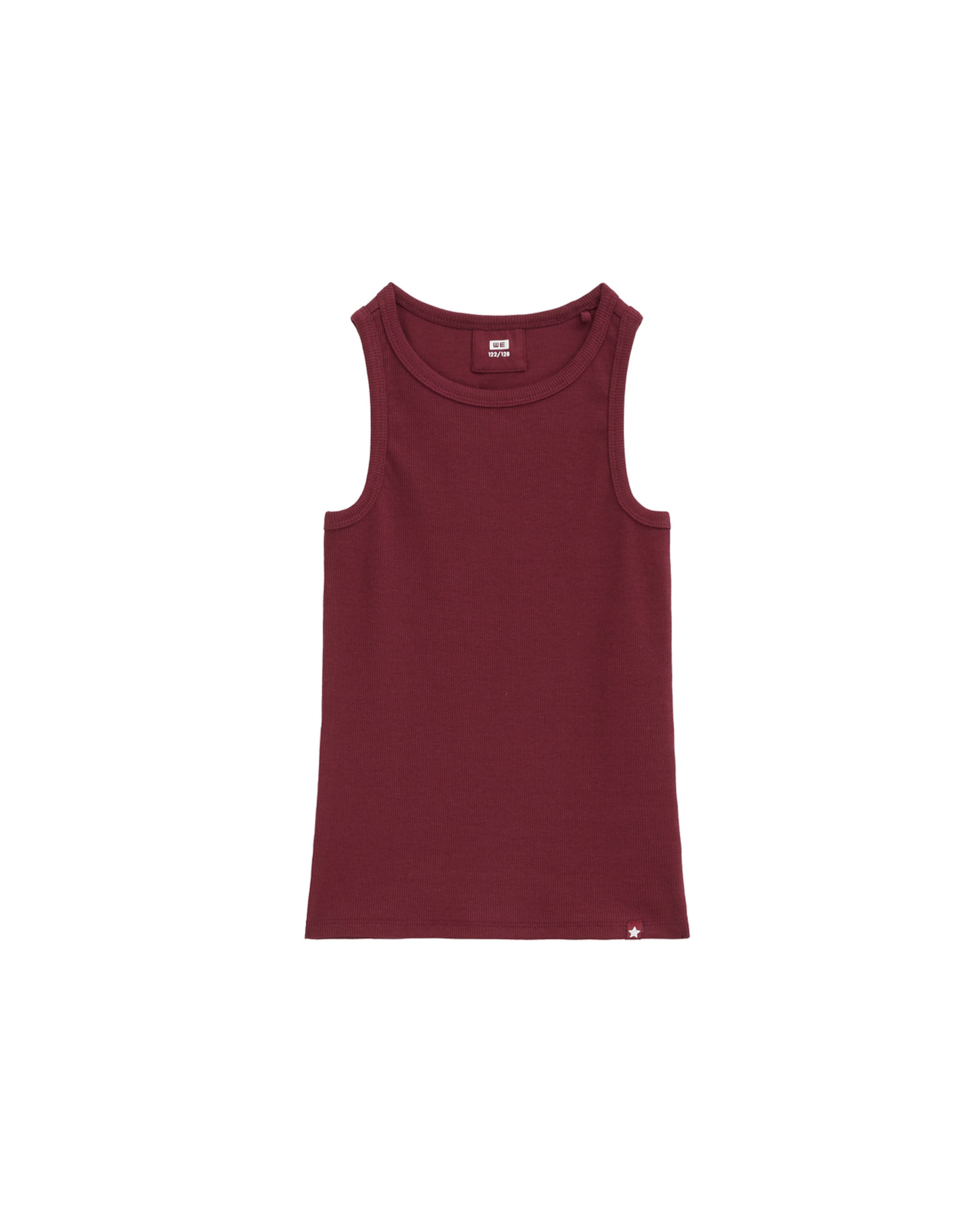 Haut WE Fashion en rouge : devant