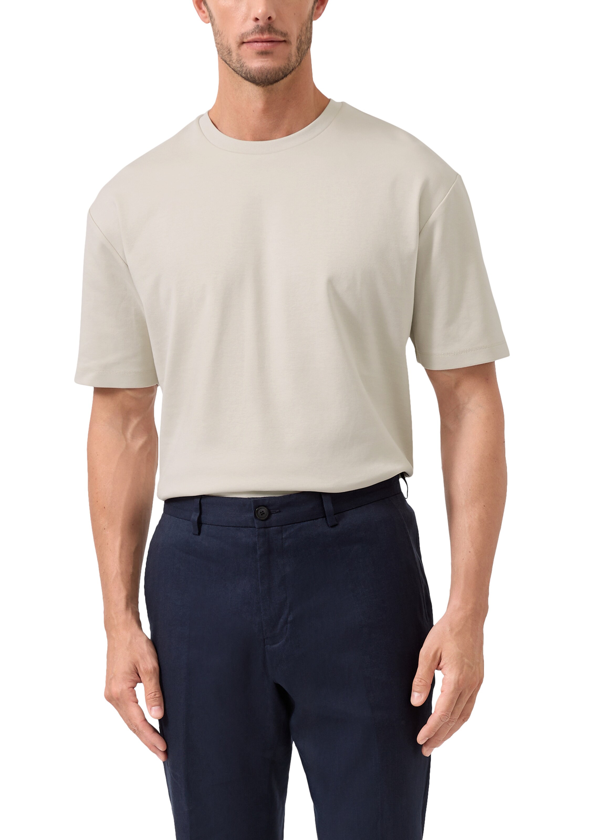 s.Oliver BLACK LABEL Shirt in Beige