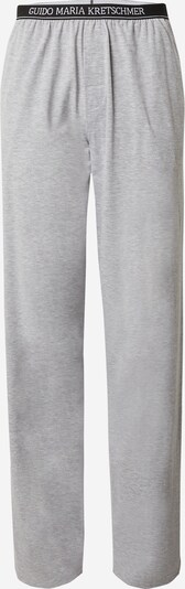 Guido Maria Kretschmer Men Long Johns 'Cedric' in mottled grey / Black / White, Item view