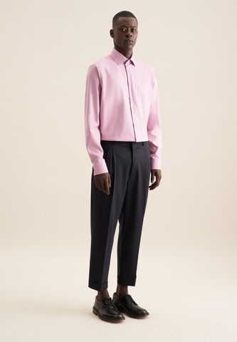 Coupe regular Chemise business SEIDENSTICKER en rose