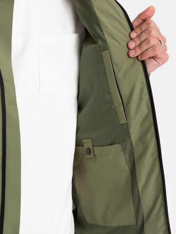 Ombre Winterjas 'OM-JAHP-0150' in Groen