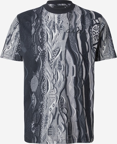 Carlo Colucci Majica u siva / crna / bijela, Pregled proizvoda