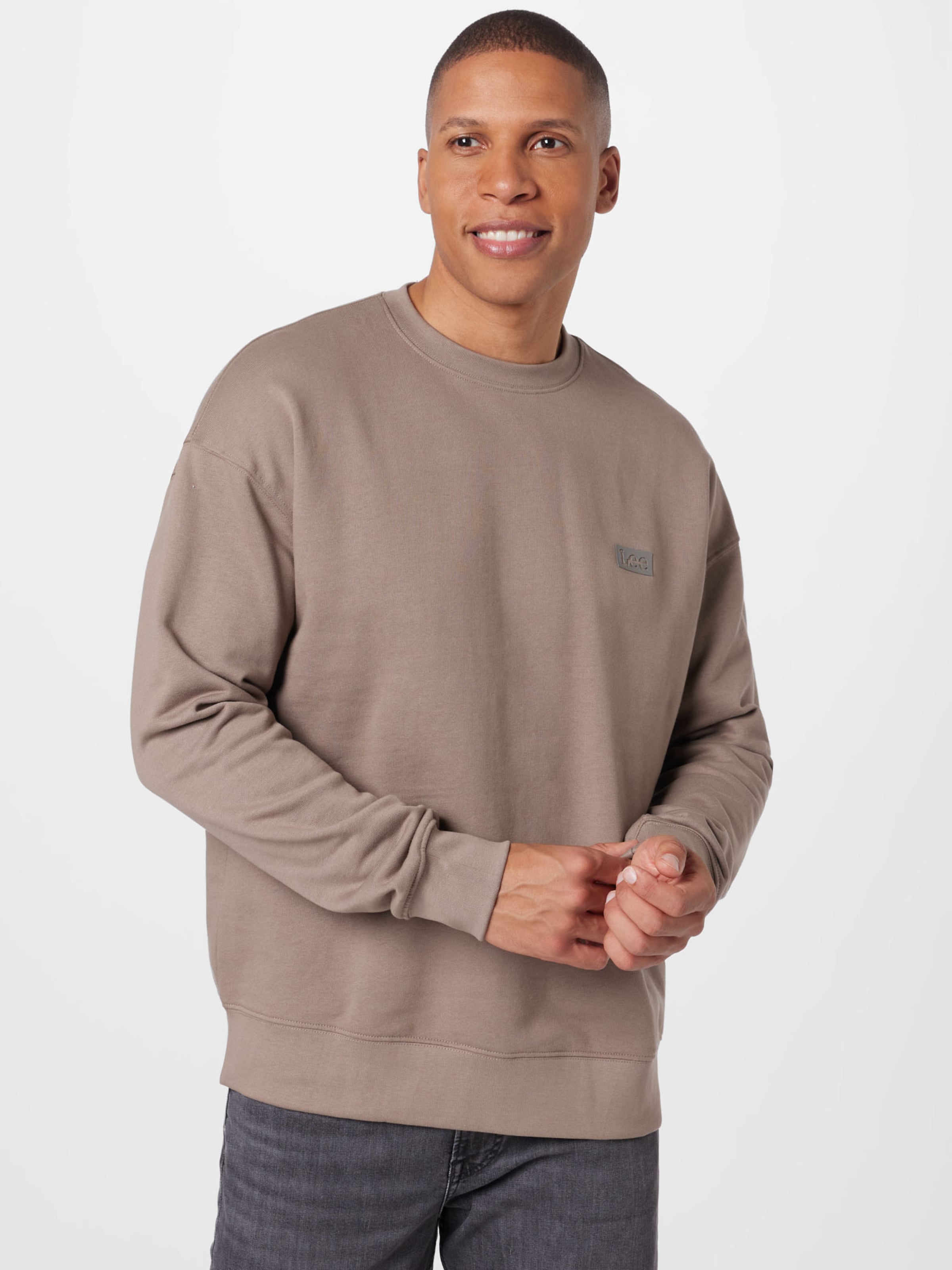 Männer Sweat Lee Sweatshirt in Braun - GE87679 Männer Sweat Lee Sweatshirt in Braun - GE87679