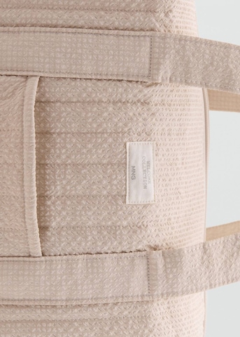 MANGO KIDS Diaper Bags 'Cuadrosb' in Beige