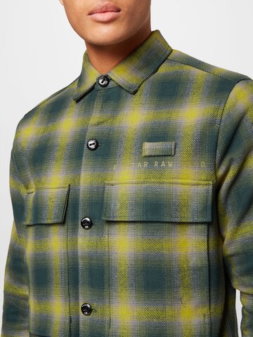 G-Star RAW Классический крой Демисезонная куртка в Зеленый