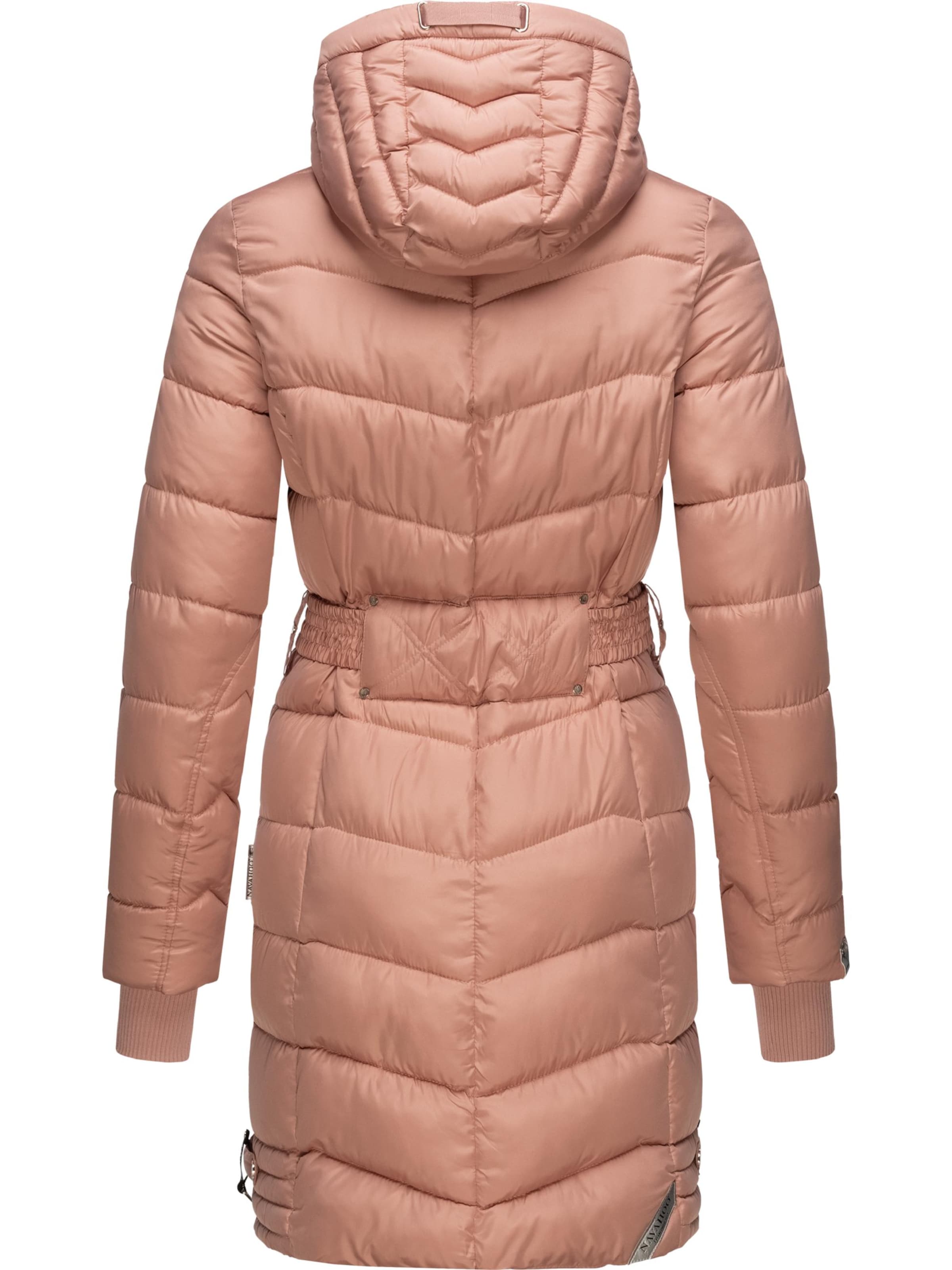 NAVAHOO Χειμερινό παλτό 'Alpenveilchen' σε ροζ