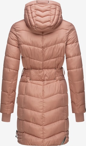 NAVAHOO Zimný kabát 'Alpenveilchen' - ružová