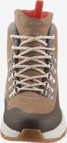 GANT Lace-Up Ankle Boots in Brown