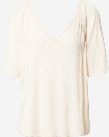 TOM TAILOR DENIM Blouse in Beige: voorkant