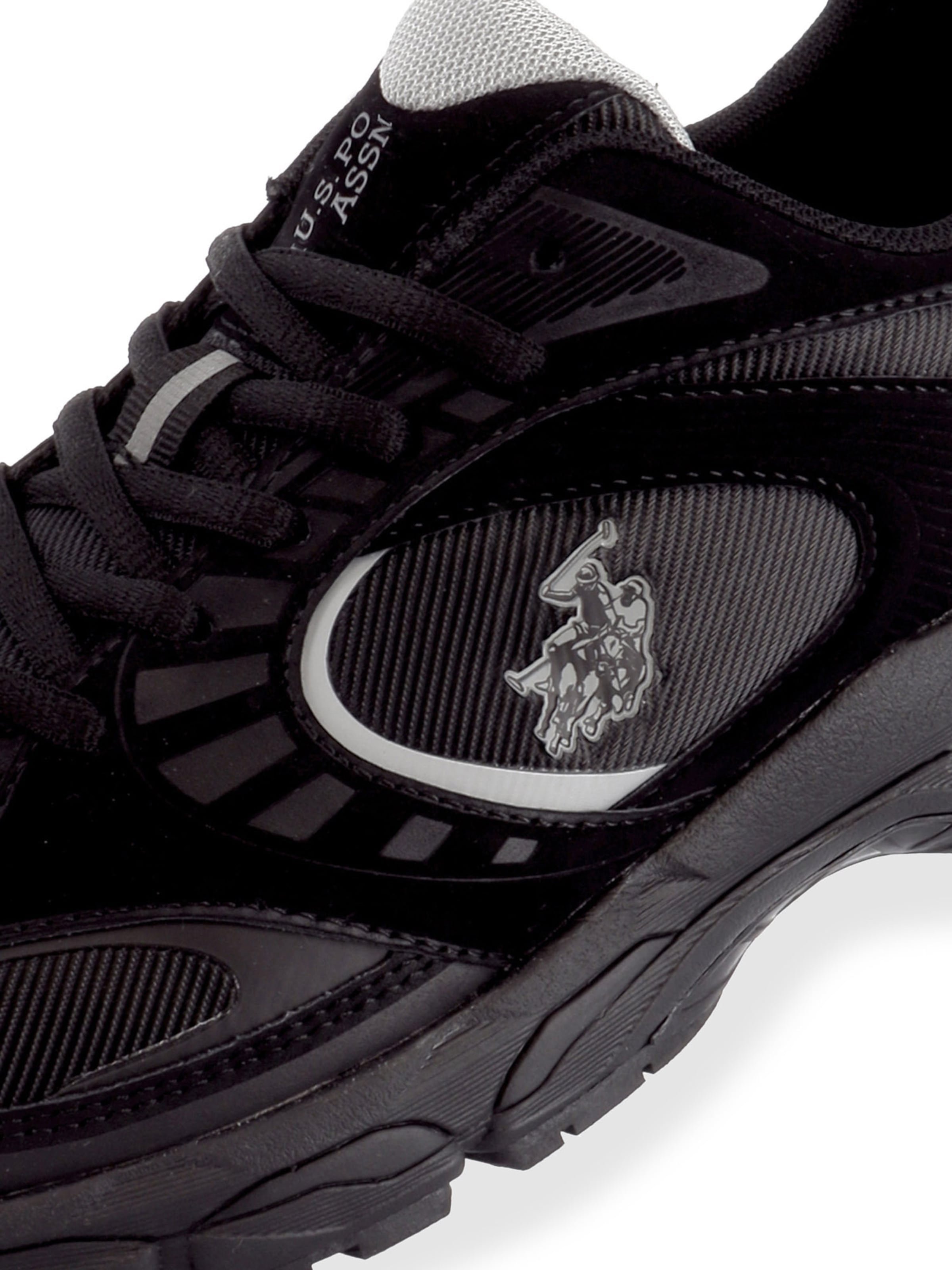 US POLO ASSN. - Sapatilhas baixas 'Swift' em preto