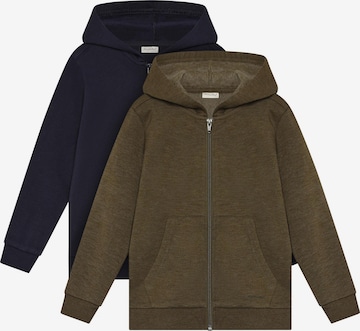 Veste de survêtement ' MISweat Jacket ' MINYMO en vert : devant