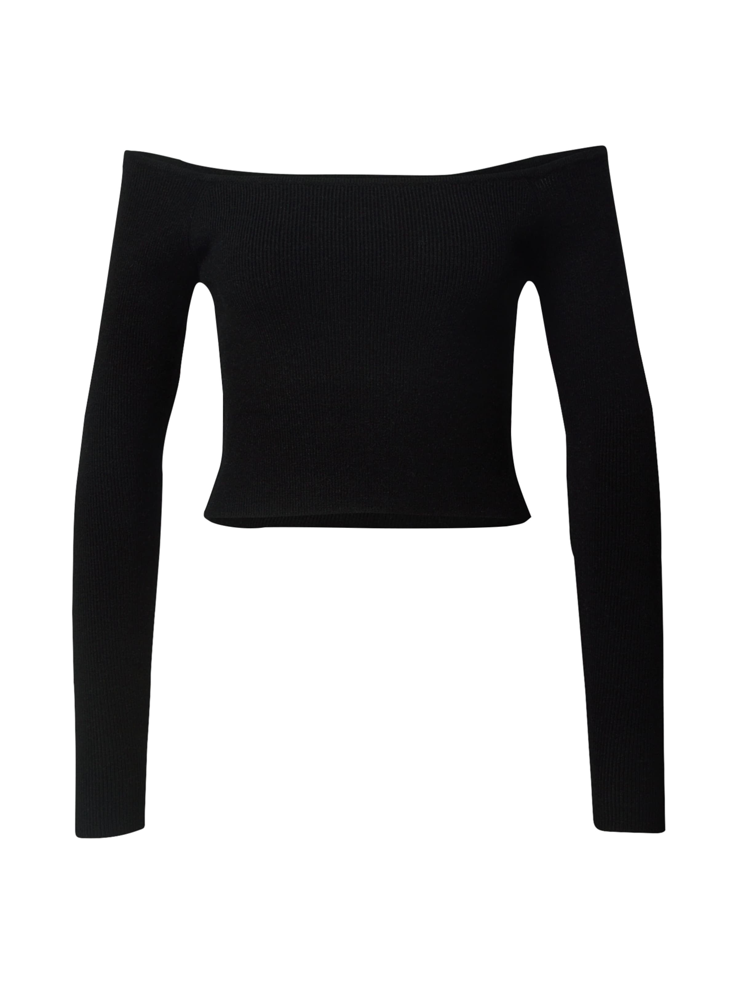 NA-KD Tričko - Čierna: predná strana