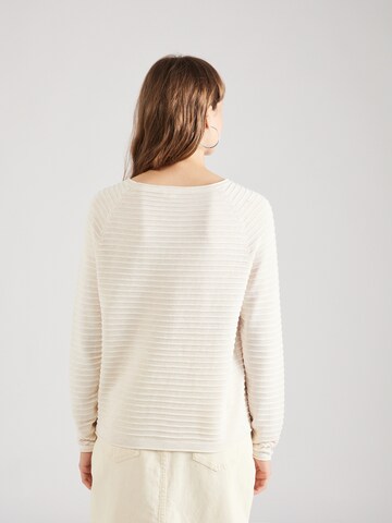 Pull-over QS en beige