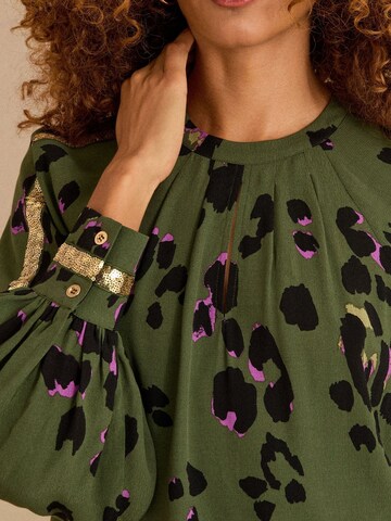 Camicia da donna di love & roses in verde