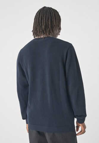 Cleptomanicx Pullover 'Crewneck Grower' in Blau