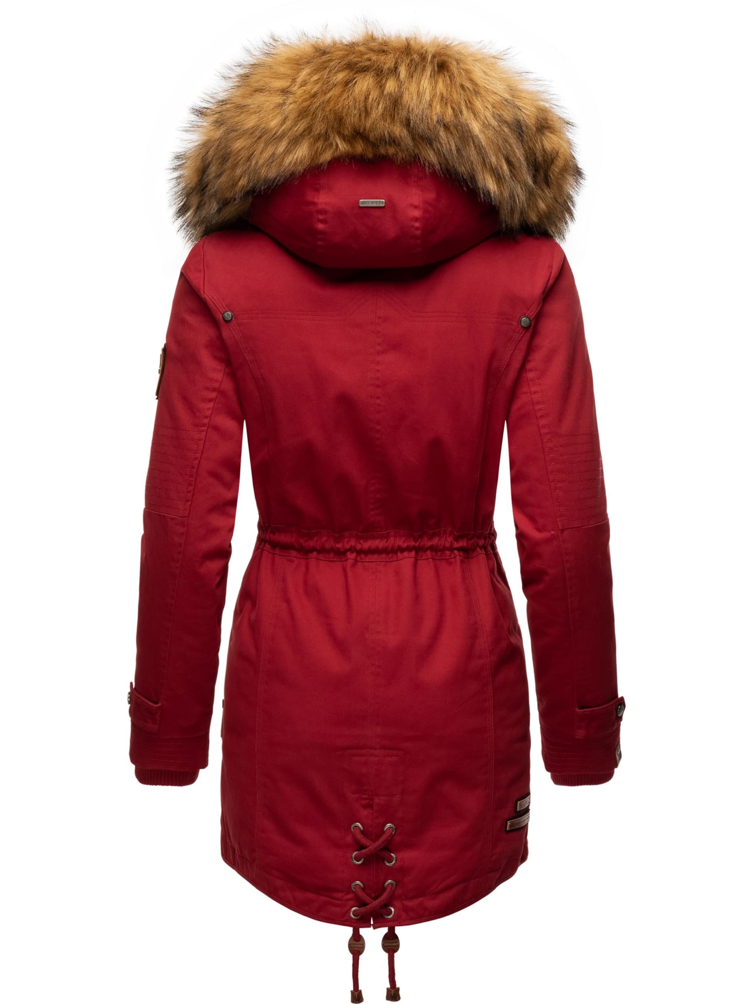 MARIKOO Zimná parka 'La Viva' - Červená
