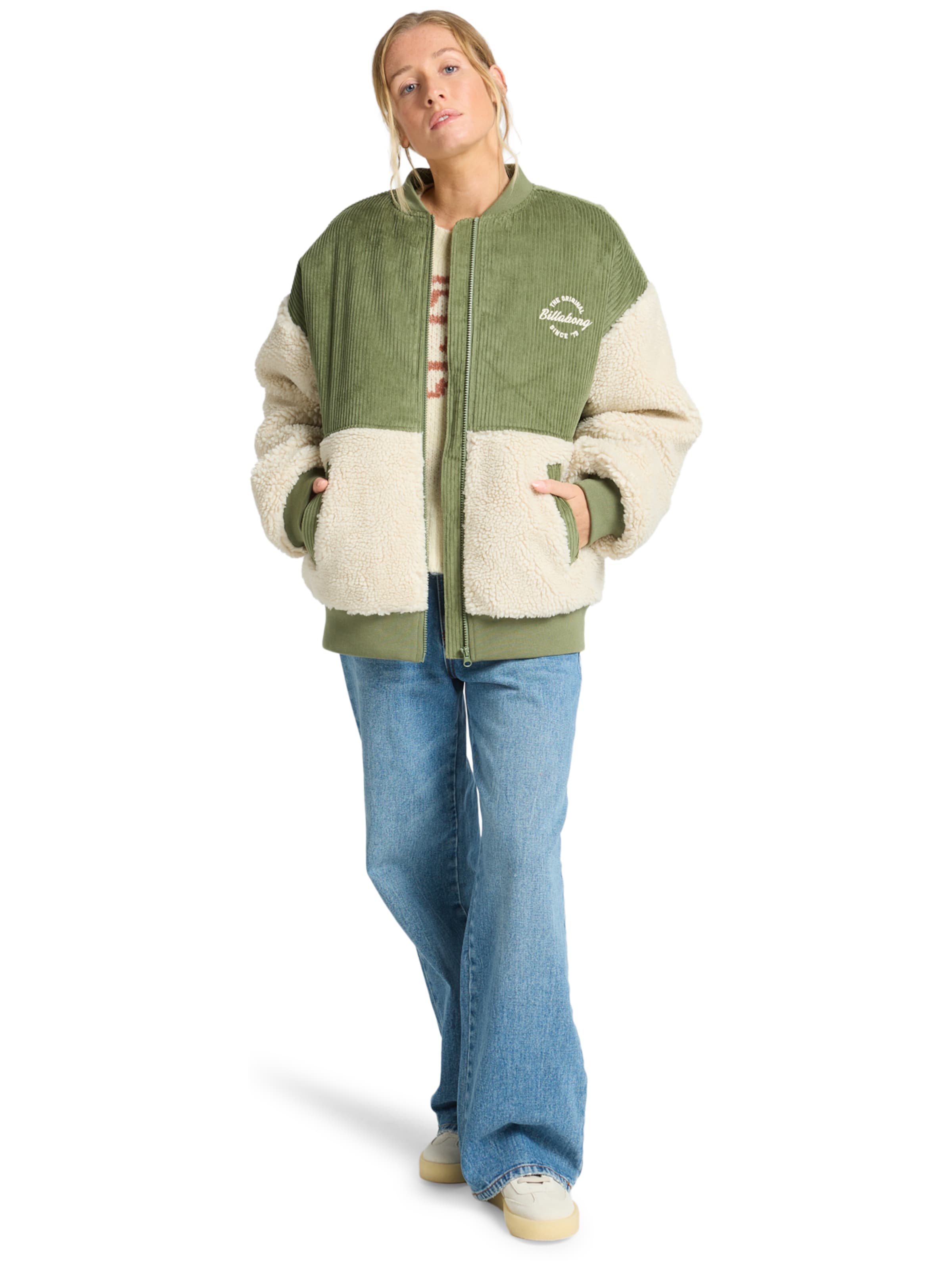 BILLABONG Between-Season Jacket 'New Wave' in White