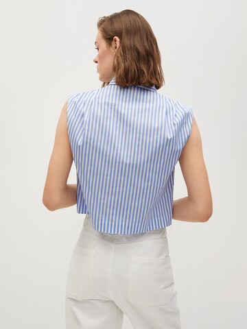 Camicia da donna 'RITA' di MANGO in blu