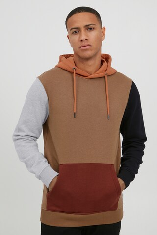 BLEND Hoodie 'LAMPERT' in Braun: predná strana