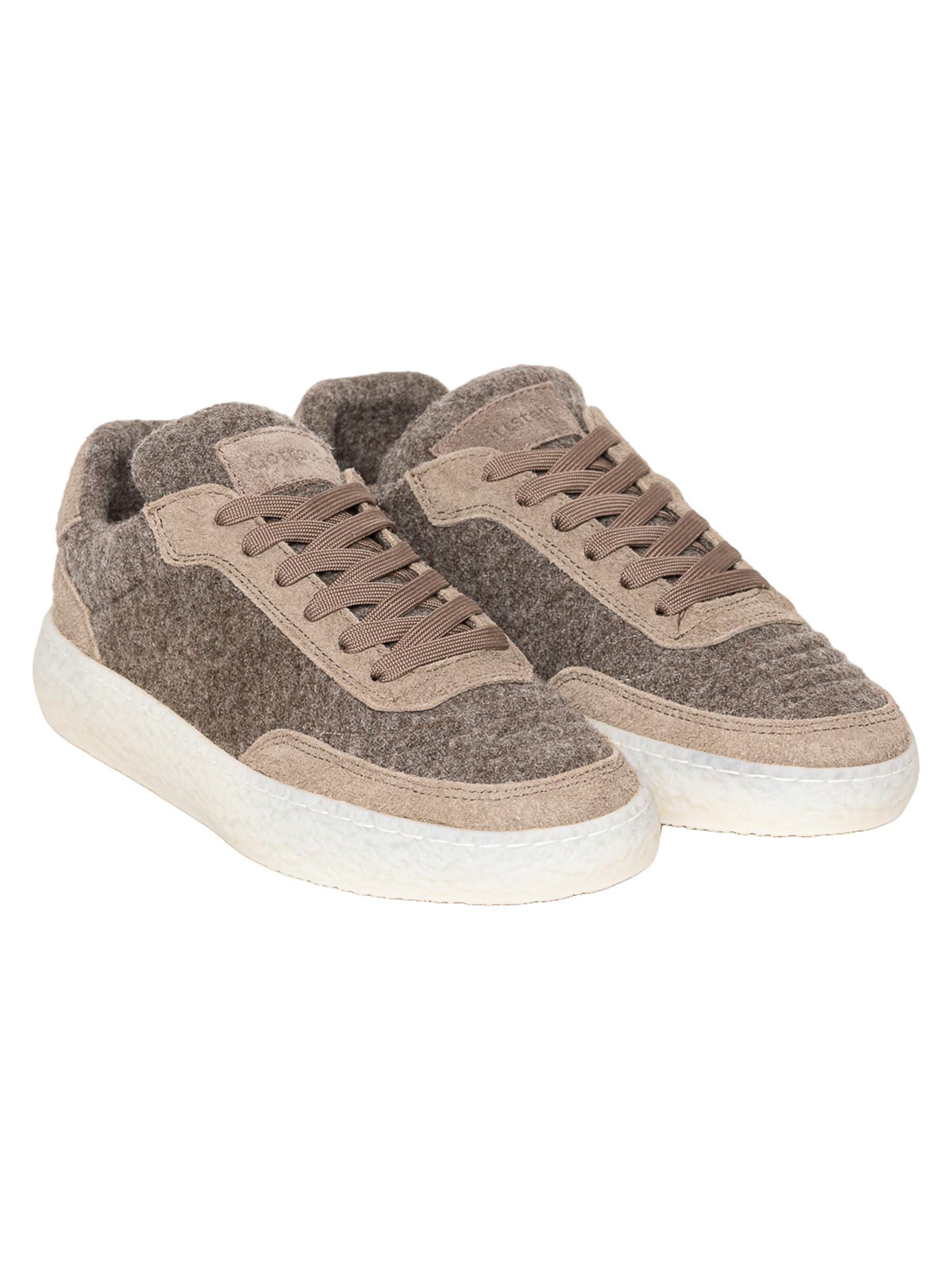 Gottstein Sneakers 'Wool Blaze' in Brown