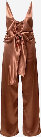 Misspap Jumpsuit in Brown: front