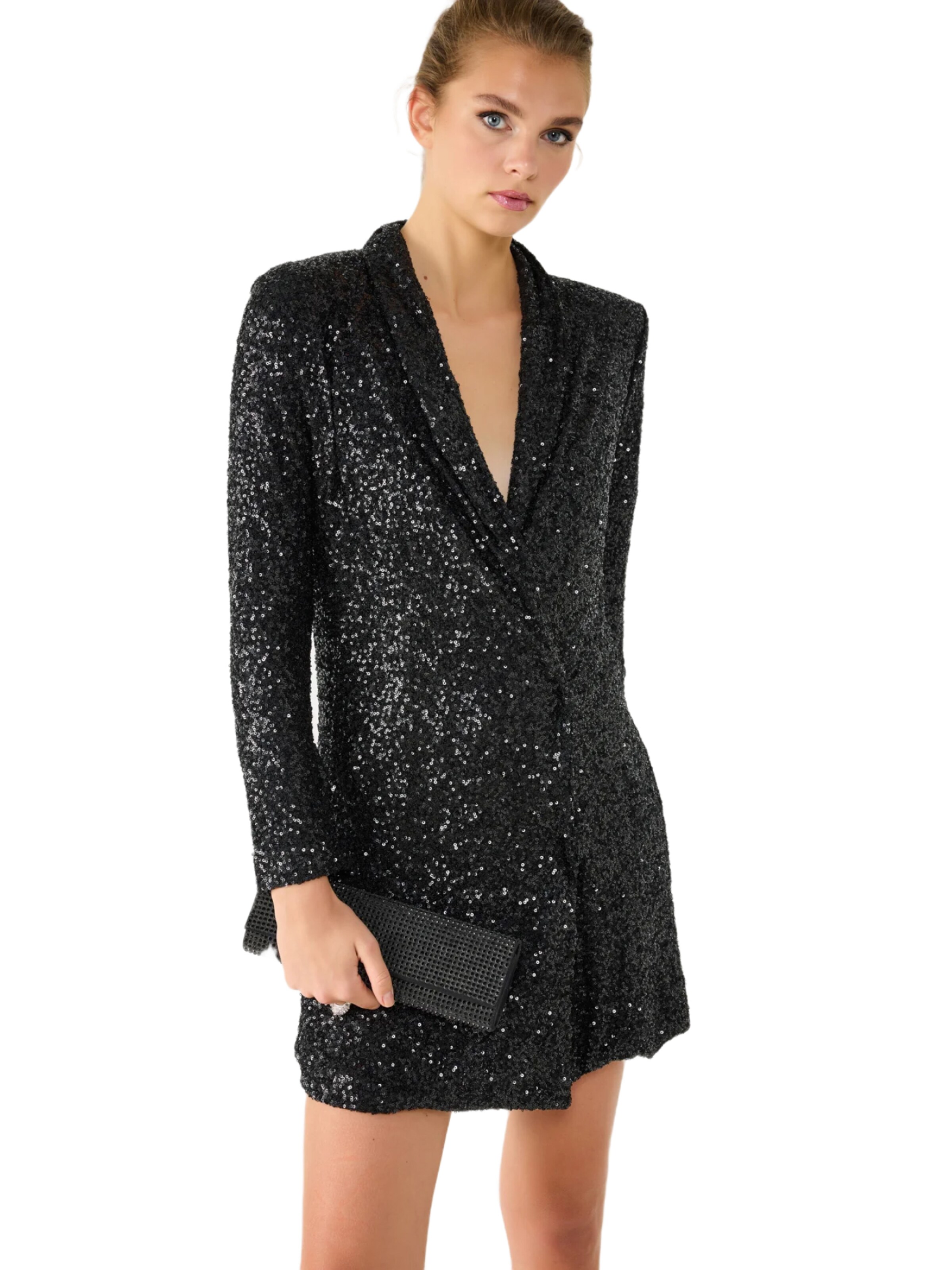 No Matter What Cocktailjurk in Zwart: voorkant