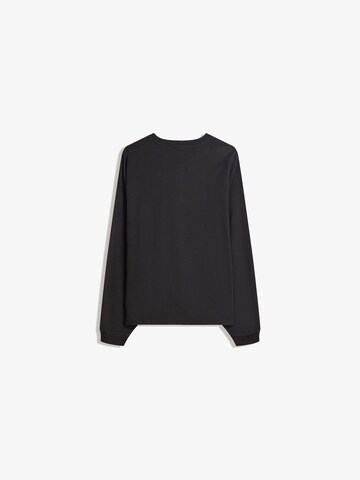 Bershka Shirt in Zwart