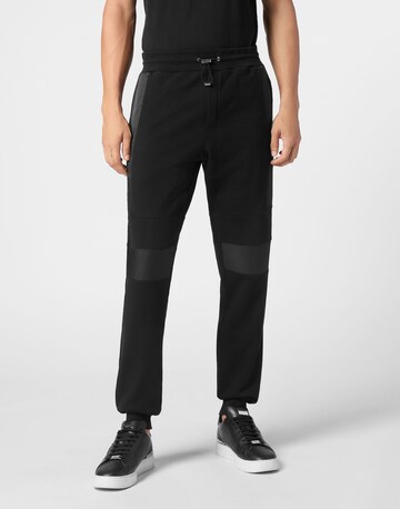 Philipp Plein Regular Hose in Schwarz: Vorderseite