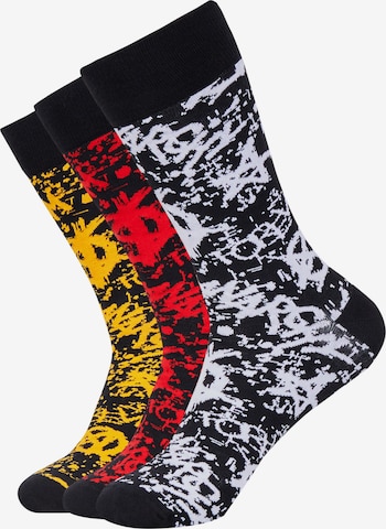 Mxthersocker Socks 'UNHINGED - ANARCHY' in Black: front