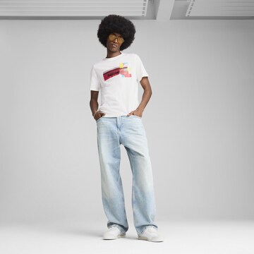 T-Shirt fonctionnel 'Scuderia Ferrari Race 1' PUMA en blanc