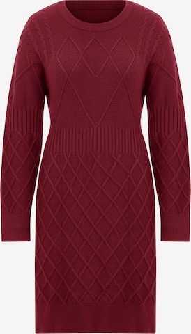 Imily BelaPletena haljina - crvena boja: prednji dio