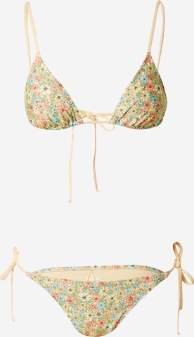 RIP CURL Triangel Bikini 'SEA OF DREAMS' in Groen: voorkant