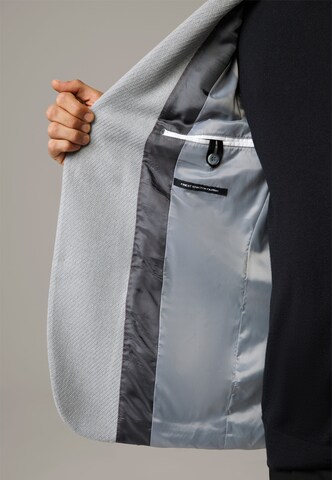 STRELLSON Slim fit Blazer ' Arndt ' in Silver
